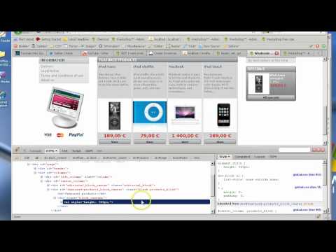 how to integrate prestashop into website