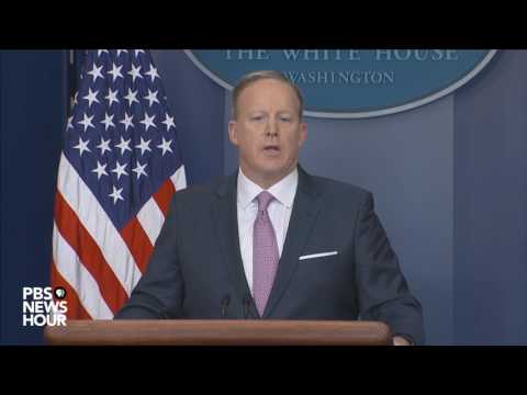 Watch Sean Spicer's first official press briefing