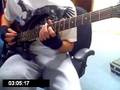 Messin on my old guitar