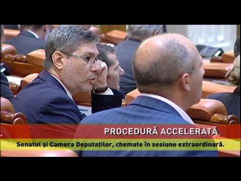 Sesiune extraordinară a Parlamentului, pentru asumarea răspunderii Guvernului pe legea alegerii primarilor în două tururi