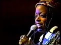 Kizzy Getrouw at the 1996 CuracaoYouth Concert
