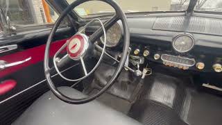 1950 Ford Custom Deluxe Convertible Coupe Interior Video