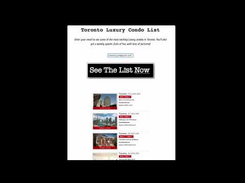Toronto Condos For Sale – Search 100′s of Listing for FREE – Prices up to 47% OFF!