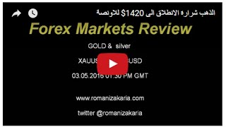 الذهب شرارة الانطلاق الى 1420$ للاونصة