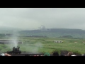 平成23度 陸上自衛隊 富士総合火力演習 99式155mm自走榴弾砲による砲撃 砲撃