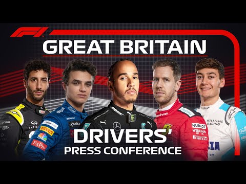 Video | Hoogtepunten uit de persconferentie voor de GP van Groot-Brittannië
