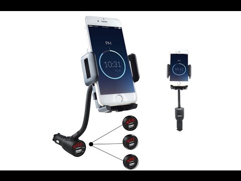 Review und Praxistest SOAIY 3-in-1 Universal KFZ Auto Halterung mit Ladegerät