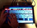 MULTITOUCH TACTILE SEQUENCER (2003-2004)