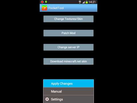 how to patch mods in minecraft pe