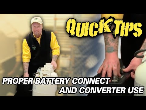 how to hook up rv battery