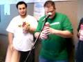 Eggnog drinking Contest!