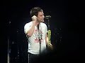 David Cook takes off his jersey and throws some picks, KC