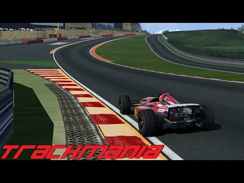 Trackmania 2: Stadium - F1 mod - Belgium 1