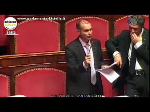 poletti - L'intervento del portavoce M5S al Senato Vincenzo Maurizio Santangelo nel corso della seduta del 26 febbraio 2014 per chiedere la calendarizzazione per la mo...