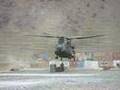 Naray, Afghanistan CH-47D Chinook Sling Load