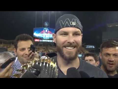 Video: Chris Sale 2018 World Series On Field Celebration Interview