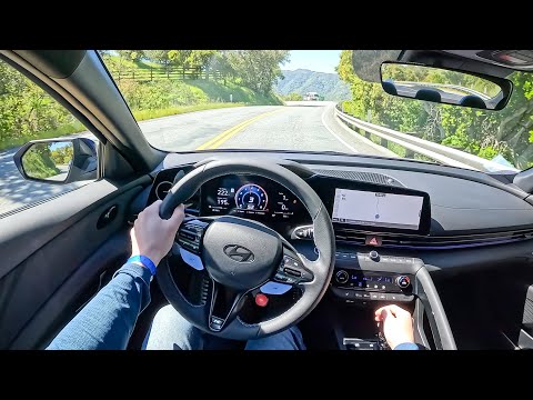 2024 Hyundai Elantra N 6MT - POV First Drive (Binaural Audio)