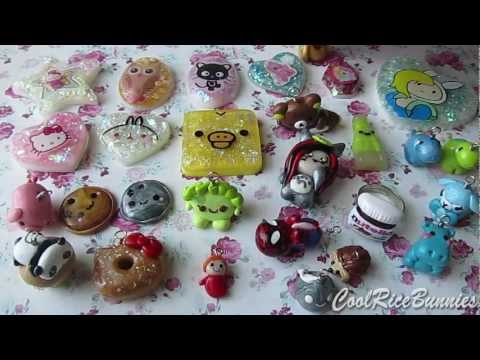 charm - Watch in HD! ♥ Featuring my 2nd batch of resin charms, some kawaii animals, Lunar New Year charms, foods, and some charms from a recent contest entry I did...