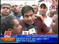Ministers attend protest rally in Colombo Fort