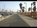 Biking down the Tel Aviv beach