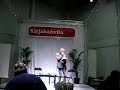 J.K Ihalainen Turun kirjamessuilla 2007