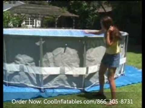 how to patch an intex ultra frame pool
