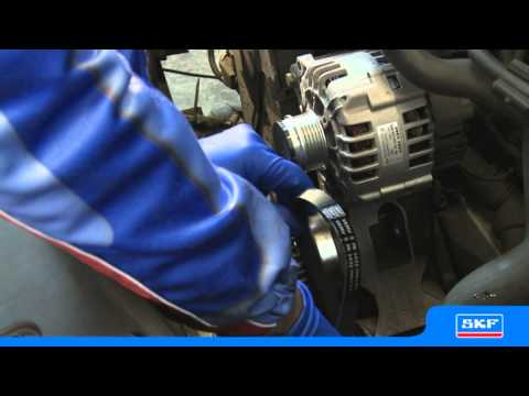 SKF poulie roue libre d'alternateur VKM 03107 VW Passat - sur établi