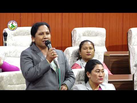 In the fifteenth meeting of the first session, Mrs. Kalyani Khadka gave an opinion on current affairs