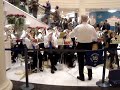 Sheffield Brass Emsemble in Meadowhall, Christmas