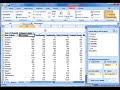 Building a Pivot Table in Excel 2007 Building a Pivot Table in Excel 2007