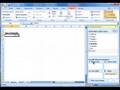 Building a Pivot Table in Excel 2007