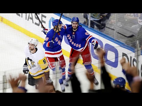 Video: Rangers stun Penguins in overtime for comeback win