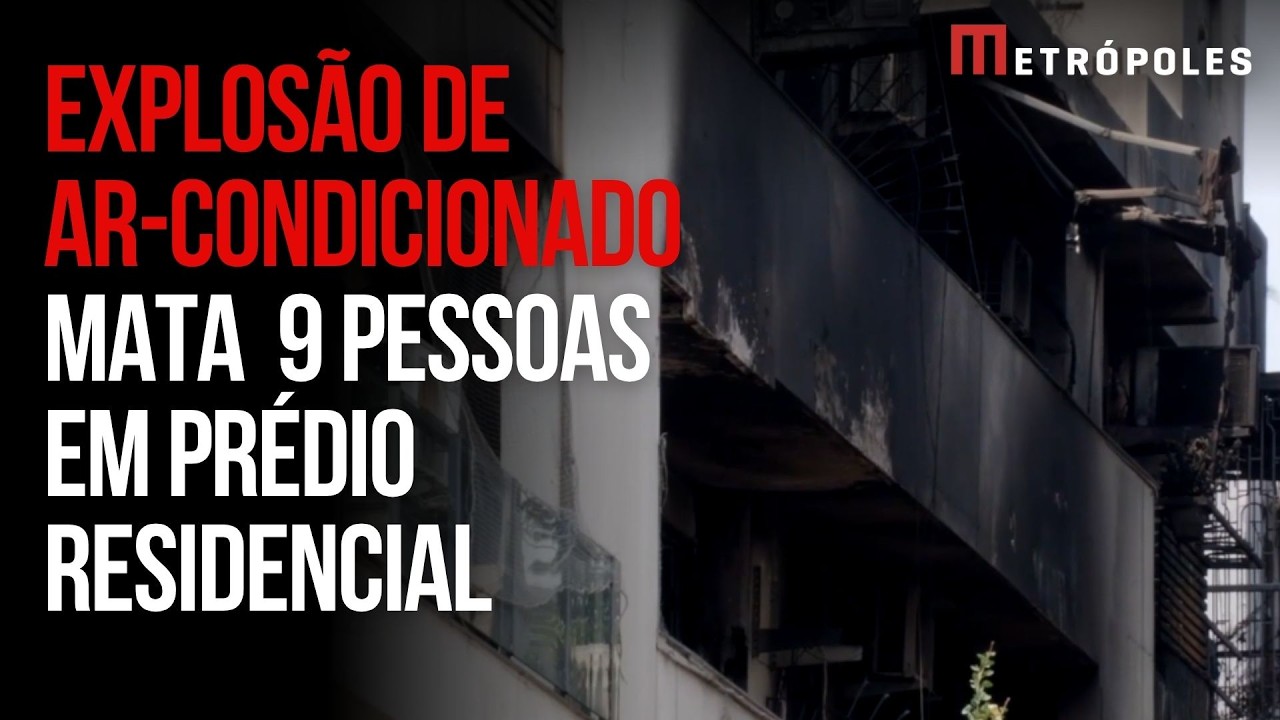 Explosão de ar-condicionado mata 9 pessoas e deixa outras 12 feridas