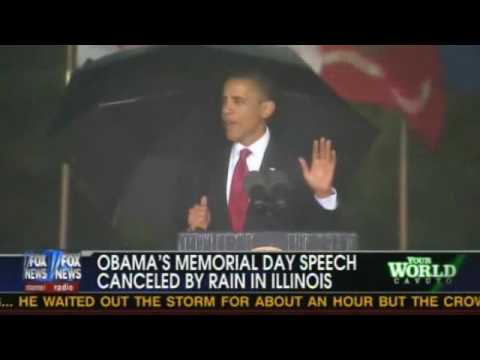 OEyeCu812 - Weather looked nice in Arlington didn't it. I just don't understand how come he didn't just make it stop and lastly lighting or a teleprompter not working in...