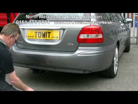 how to fit a towbar to a jaguar x type
