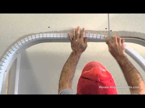 how to fasten drywall corner bead