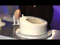 Three-Tier Whimsical Wedding Cake Design : Wedding Cake: Measure & Insert Support