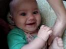 Ava laughing and talking Ava laughing and talking