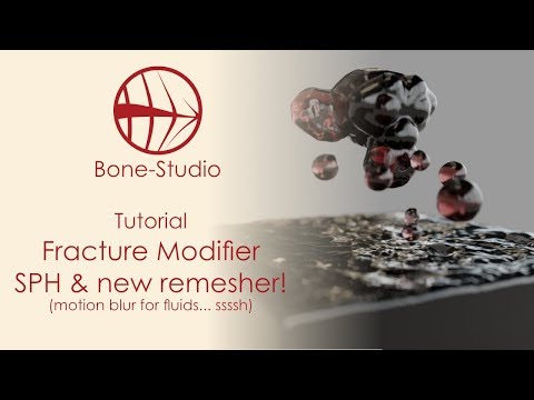 Ver ahora el nuevo tutorial sobre SPH y el nuevo remesher!