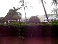 Rain on my balcony