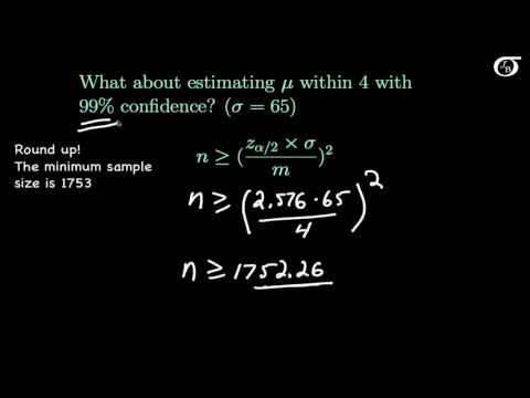 how to determine sample size