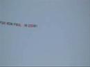 Eugene, Oregon: Ron Paul airplane banner at Autzen Stadium