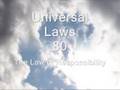 The Law of Responsibility - 105 Universal Laws of Third Dimension Living.