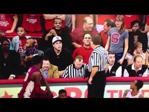 Karl Hess Ejects Tom Gugliotta, Chris Corchiani Video