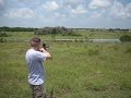 suppressed Ruger 77/44