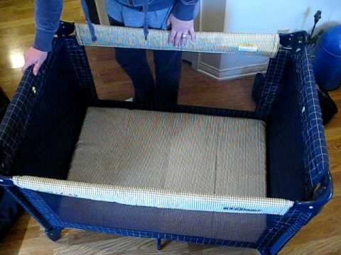 how to take bassinet of pack n play