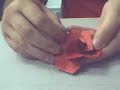 origami rosa tsuru