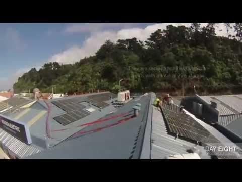 Mitsubishi Electric Solar Commercial Install