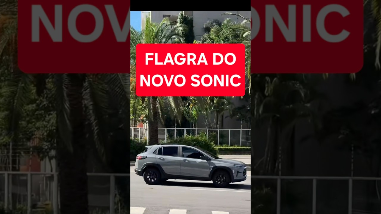 CHEVROLET SONIC TOTALMENTE SEM CAMUFLAGEM