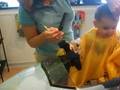 Jakobys 1st haircut